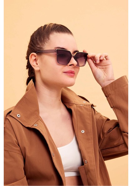 Shadow Luxe Xl Kadın Güneş Gözlüğü – Duman & Füme