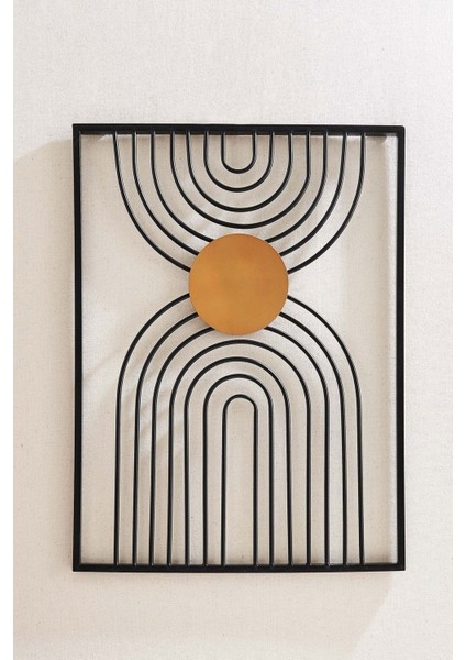 Spiral 2 Metal Duvar Süsü