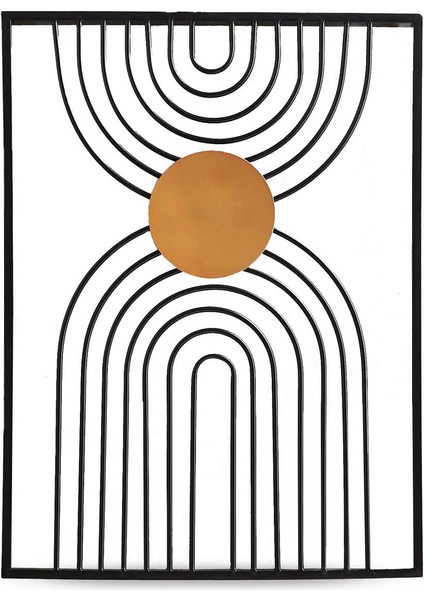 Spiral 2 Metal Duvar Süsü