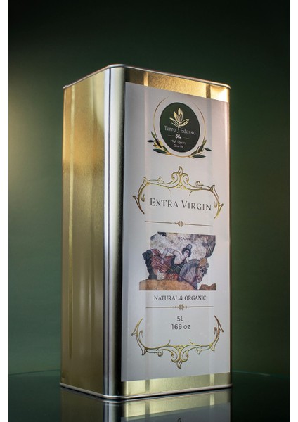 Erken Hasat Natürel Sızma Zeytinyağı - 5 Litre - Mezopotamya'nın Bereketli Lezzeti