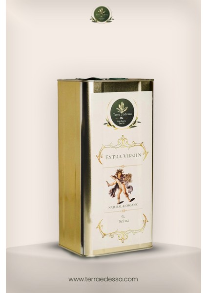 Erken Hasat Natürel Sızma Zeytinyağı - 5 Litre - Mezopotamya'nın Bereketli Lezzeti