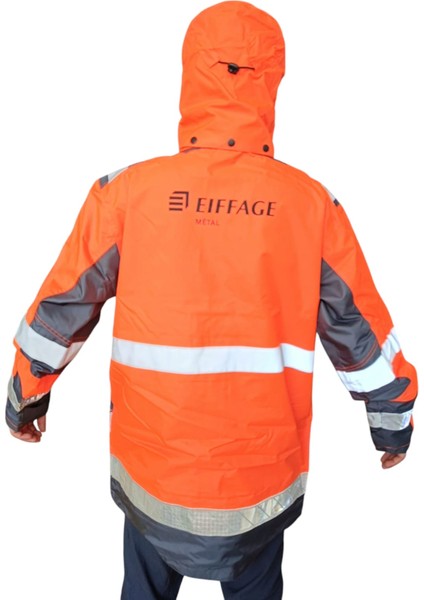 Turuncu Fosforlu Parka Mont, Reflektörlü Mont, Su ve Rüzgar Geçirmez Reflektörlü Mont fiyatları