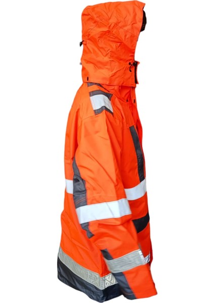 Turuncu Fosforlu Parka Mont, Reflektörlü Mont, Su ve Rüzgar Geçirmez Reflektörlü Mont modelleri