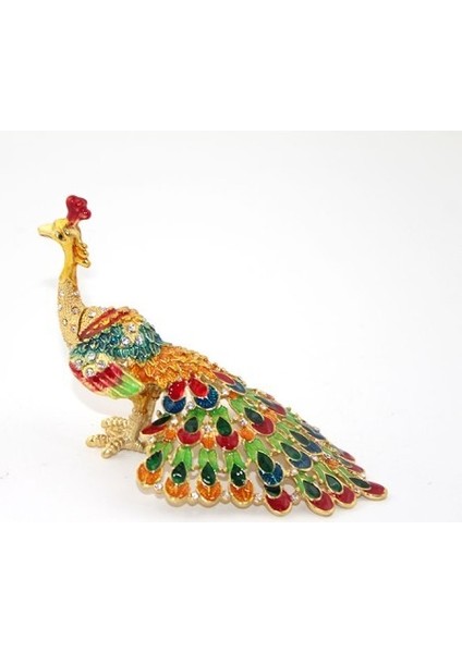 Swarovski Taşlı Tavuskuşu Model 1