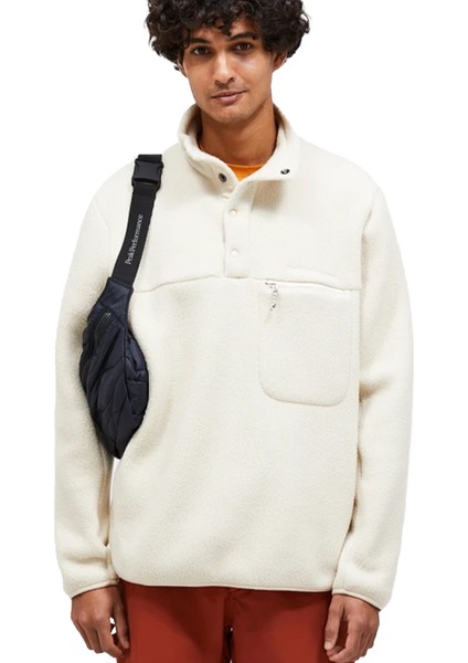 M Fleece Snap T-Neck