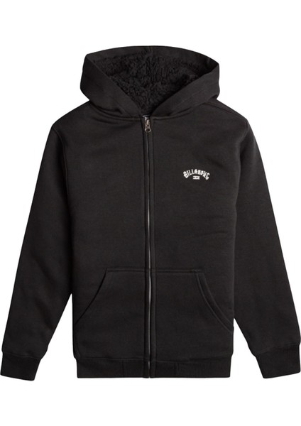 Kapüşonlu Fermuarlı Çocuk Sweatshirt