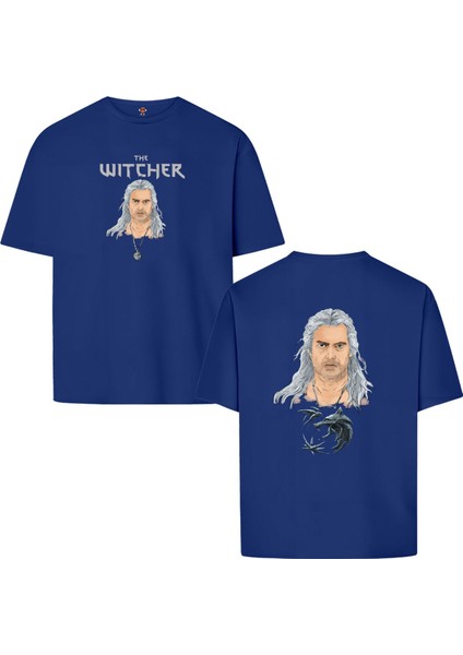 Witcher Öa Çift Iplik Dokumalı Pamuk Premium T-Shirt