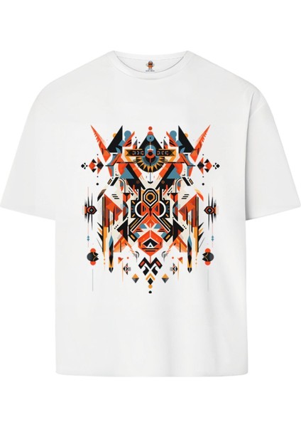 Triometrics Çift Iplik Dokumalı Rahat Kalıp PAMUK T-Shirt