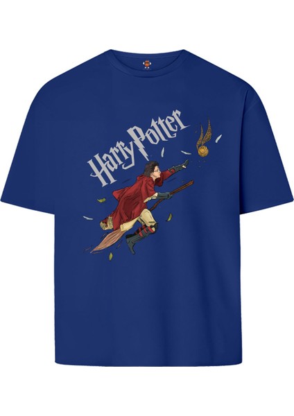 Harry Potter Çift Iplik Dokumalı Pamuk Premium T-Shirt