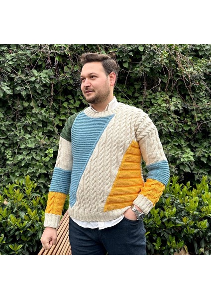 La Mia Natural Wool Sarı El Örgü Ipi - L877 - 34401