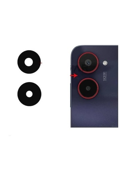 Realme 10 Pro 5g Uyumlu Kamera Camı + Tamir Seti