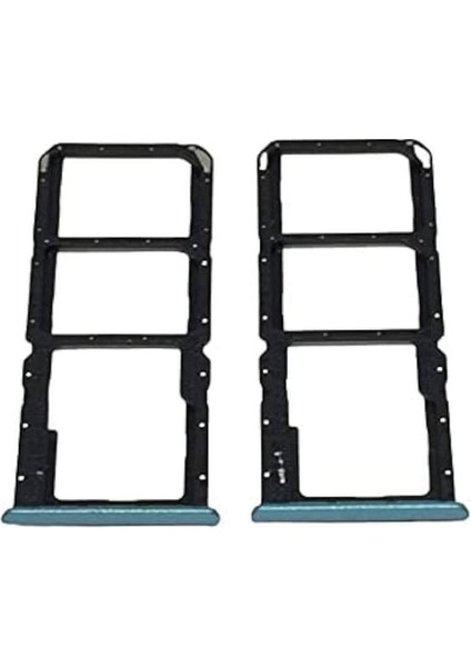 Vivo Y30 Uyumlu Sim Tepsisi Koyu Yeşil