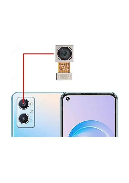 Oppo A96 Uyumlu Arka Kamera + Tamir Seti