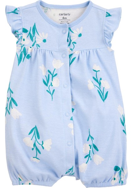 Kız Bebek Kısa Tulum