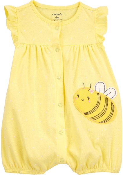 Kız Bebek Kısa Tulum