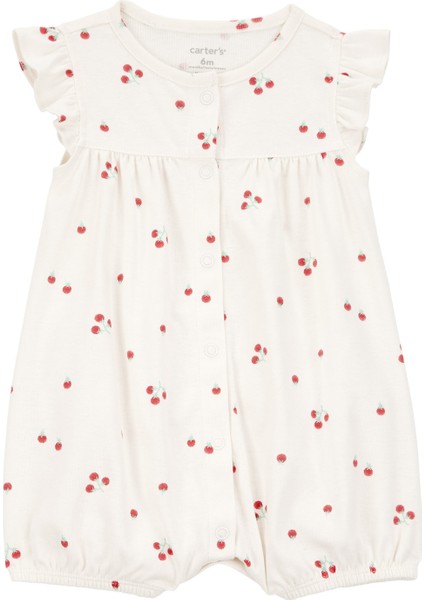 Kız Bebek Kısa Tulum