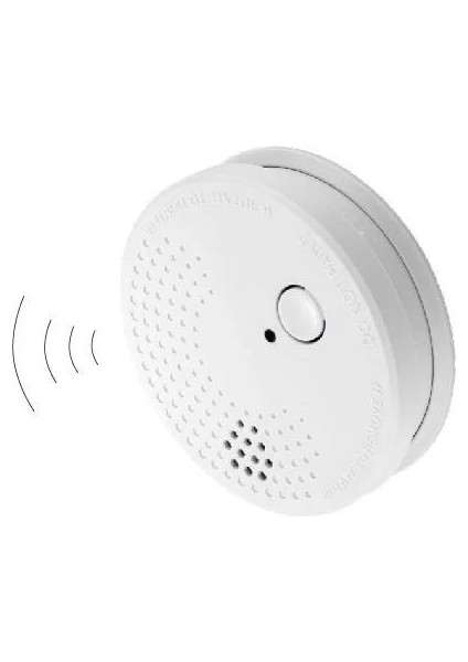 Pilli Duman Dedektörü 85DB 9 Volt Pil Dahil