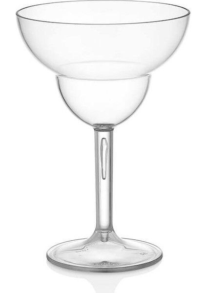 Kırılmaz,çizilmez Polikarbon Plastik Margarita Bardağı 350 ml ( Dikkat : Cam Değildir. )