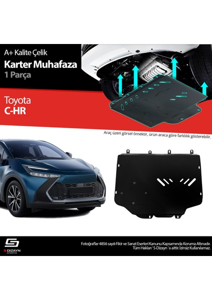 Toyota C-Hr Pro Karter Muhafaza 2023 Üzeri A+ Kalite