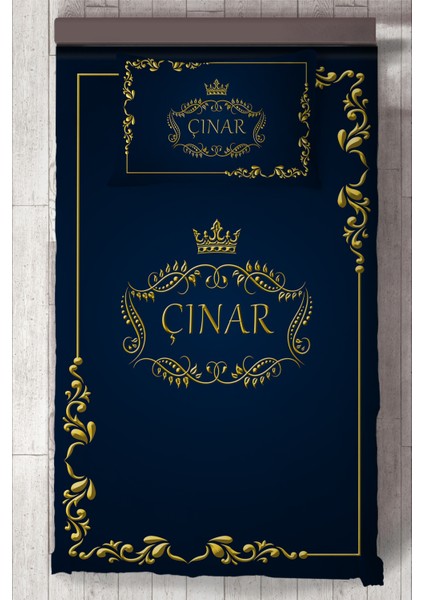 Isimli Yatak Örtüsü MKTİYT-4066