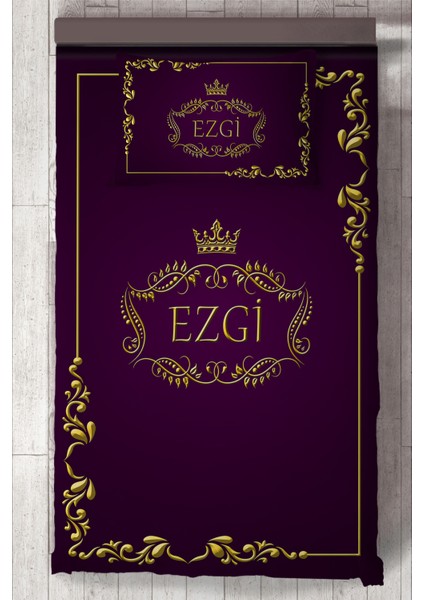 Isimli Yatak Örtüsü MKTİYT-4070