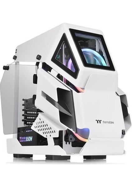 Snow Mıcro Ah T200 CA-1R4-00S6WN-00 Gamıng Mıcro-Tower Pc Kasası Beyaz