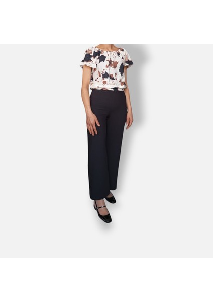 Culotte Siyah Pantolon