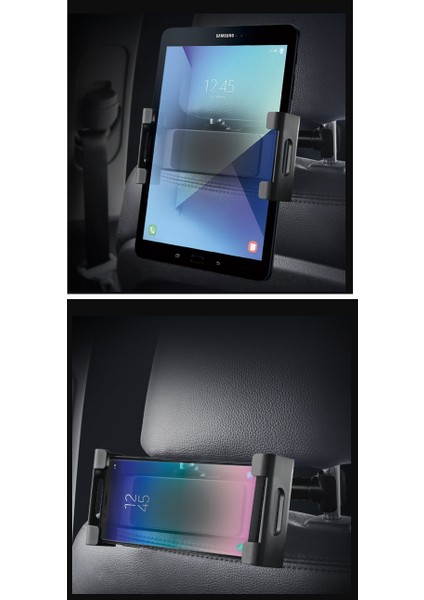 Araç Araba Koltuğu Uyumlu Tablet ve Telefon Tutucu 360° Döner Oto Koltuk Direğine Bağlanan Model modelleri