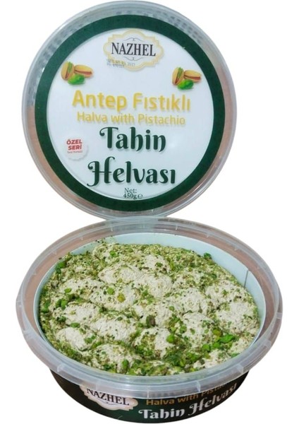 Antep Fıstıklı Tahin Helvası 450 gr
