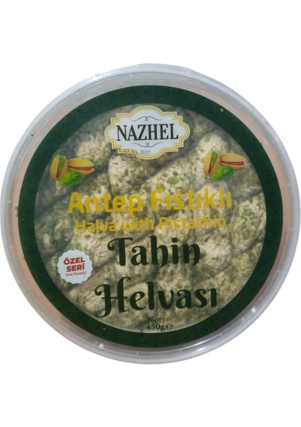 Antep Fıstıklı Tahin Helvası 450 gr