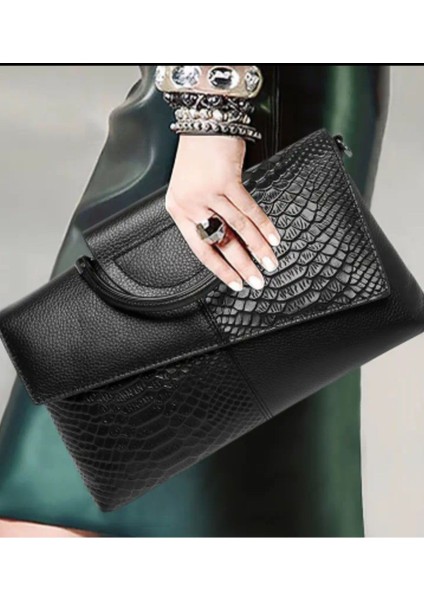 Yılan Baskı Çapraz Askı El Çanta fiyatları