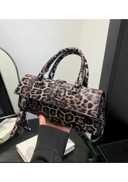 Leopar Desenli Çapraz Çanta indirimleri