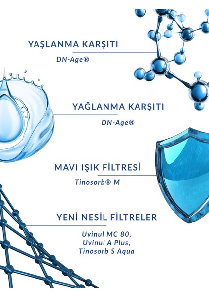 Sunprof Anti-photogaging Fluid Cream Spf 50+| Cilt Onarıcı & Mavi Işık Koruyucu Güneş Kremi 50 ml