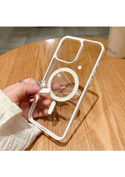 Apple iPhone 15 Uyumlu Magsafe Destekli Sert Silikon Kılıf modelleri