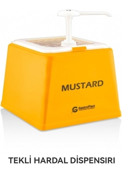 2.5litrelik Hardaldispenseri