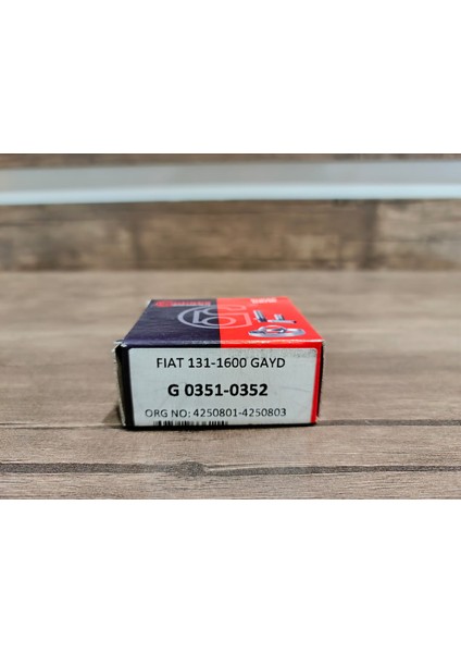 Murat 131/DOĞAN/KARTAL/ŞAHIN 1600CC Düz Motor Subap Gaydı Takım