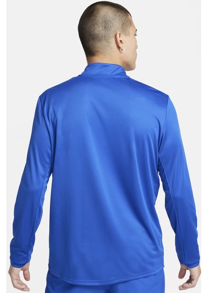 Dri-Fit Pacer Çeyrek Fermuarlı Erkek Mavi Antrenman Üstü fiyatları
