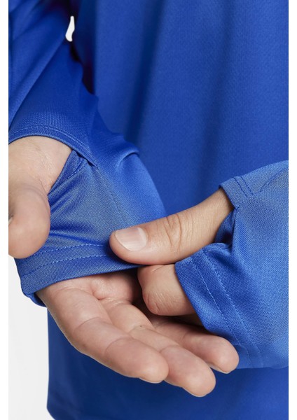 Dri-Fit Pacer Çeyrek Fermuarlı Erkek Mavi Antrenman Üstü fırsatları