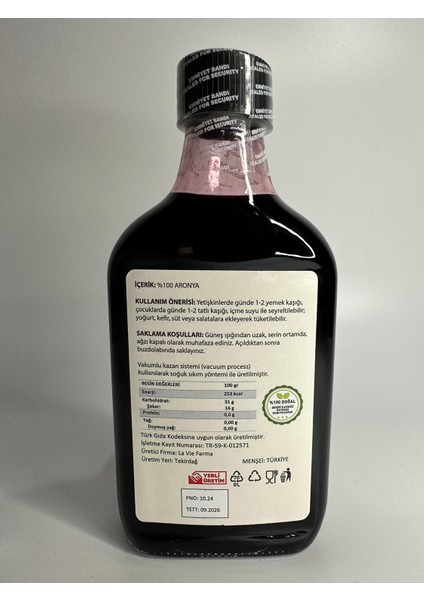 Aronya Özü (270G) x 2 Adet fiyatları