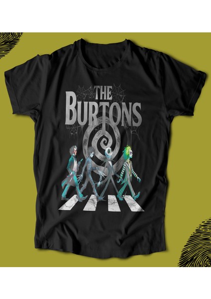 'the Burtons‘ Baskılı 'regular-Fit' Unisex Tişört