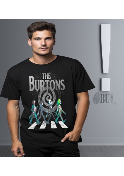 'the Burtons‘ Baskılı 'regular-Fit' Unisex Tişört modelleri