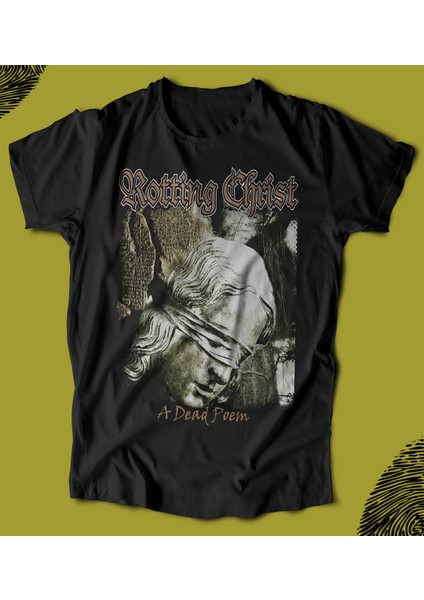 'rotting Christ – A Dead Poem‘ Baskılı 'regular-Fit' Unisex Tişört