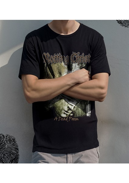 'rotting Christ – A Dead Poem‘ Baskılı 'regular-Fit' Unisex Tişört fırsatları