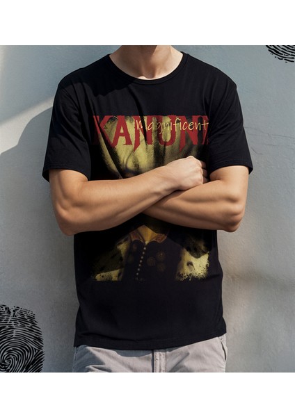 ' Kanuni Sultan Süleyman‘ Baskılı 'regular-Fit' Unisex Tişört modelleri