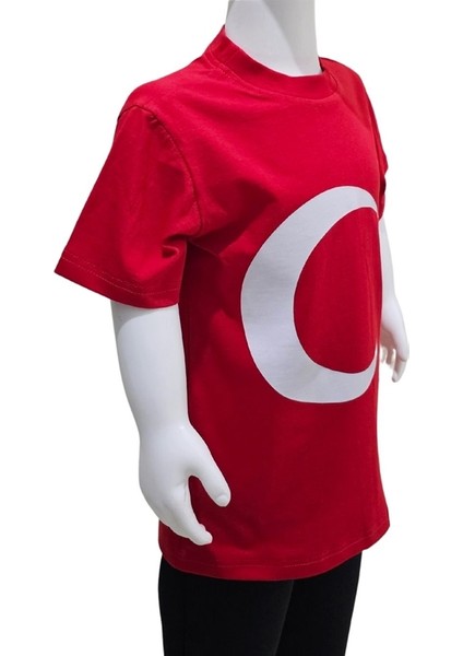 Ay Yıldız Baskılı Türk Bayraklı Tişört