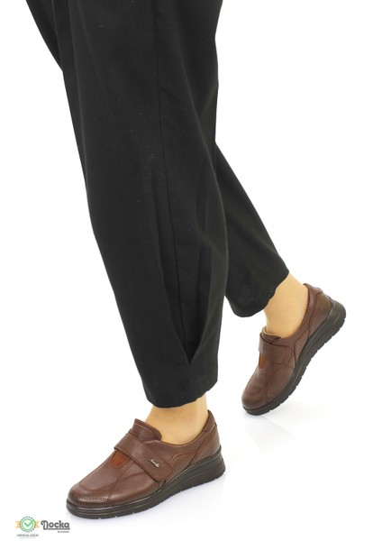 Kadın Tam Deri Günlük Cırtlı Anne Ayakkabısı F25/CM21314 fırsatları