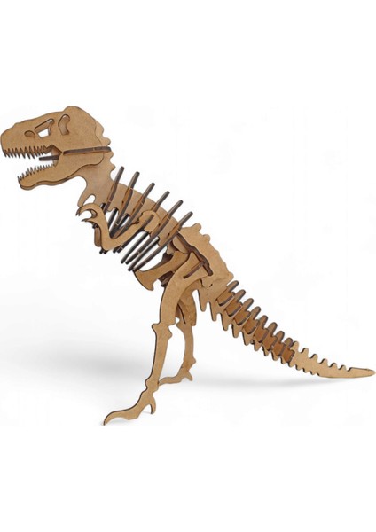 Ahşap Maket Dinozor (T-rex) 285 X 439 X 84mm