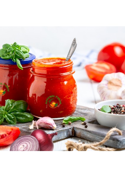 Naturel Soğanlı Domates Salçası