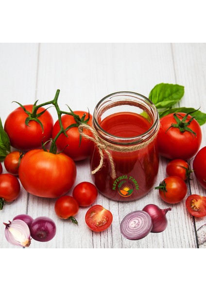 Naturel Soğanlı Domates Salçası