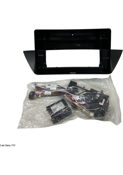 Bmw X1 2009-2015 Çekilecek 9'' Multimedya Çerçevesi (Yüksek Kalite)